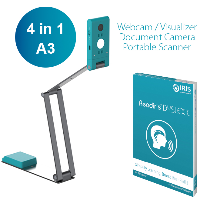 IRIScan Visualizer 7 + Readiris Dyslexic 2.0
